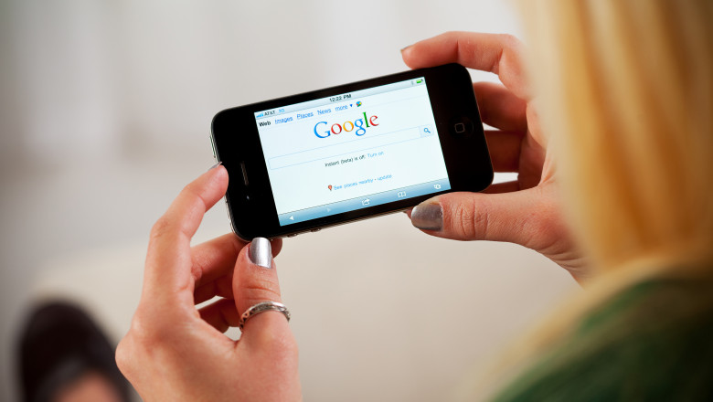 Google pe telefonul mobil, smartphone