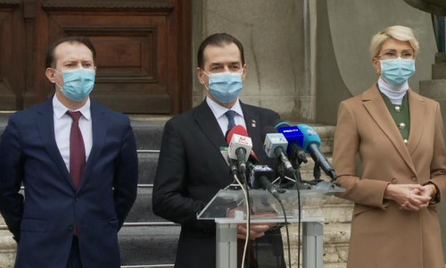 Florin Cîțu, Ludovic Orban, Raluca Turcan