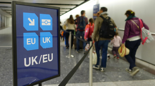 Uniunea Europeană, Marea Britanie, aeroport, check-in, graniță, Brexit, turism, călătorii cu avionul