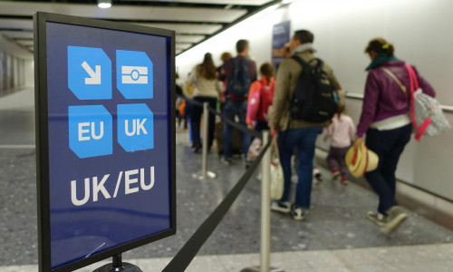 Uniunea Europeană, Marea Britanie, aeroport, check-in, graniță, Brexit, turism, călătorii cu avionul