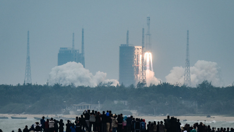 Lansare Rachetă Long March 8 China