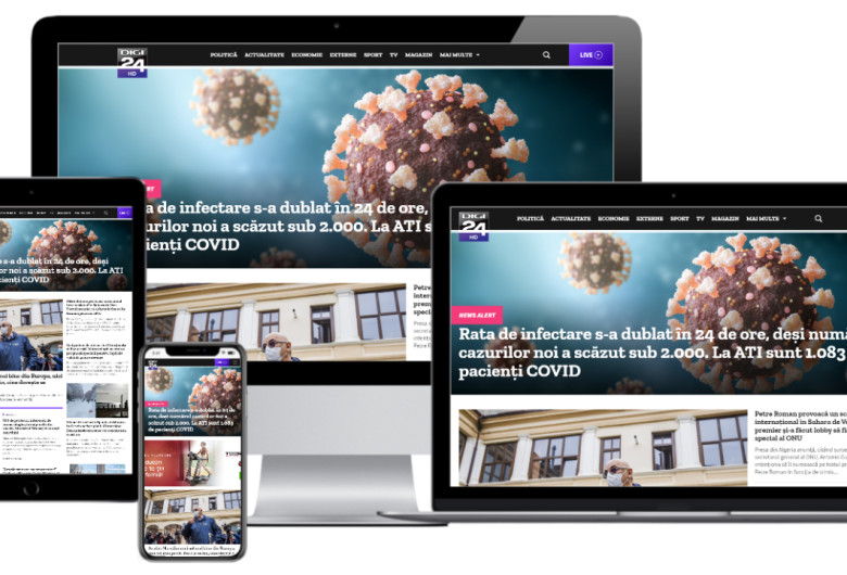 platforma online Digi24
