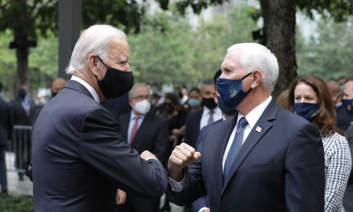 Mike Pence și Joe Biden