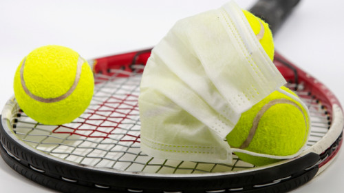 Tenis cu coronavirus, COVID-19, SARS-CoV-2