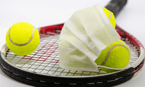 Tenis cu coronavirus, COVID-19, SARS-CoV-2