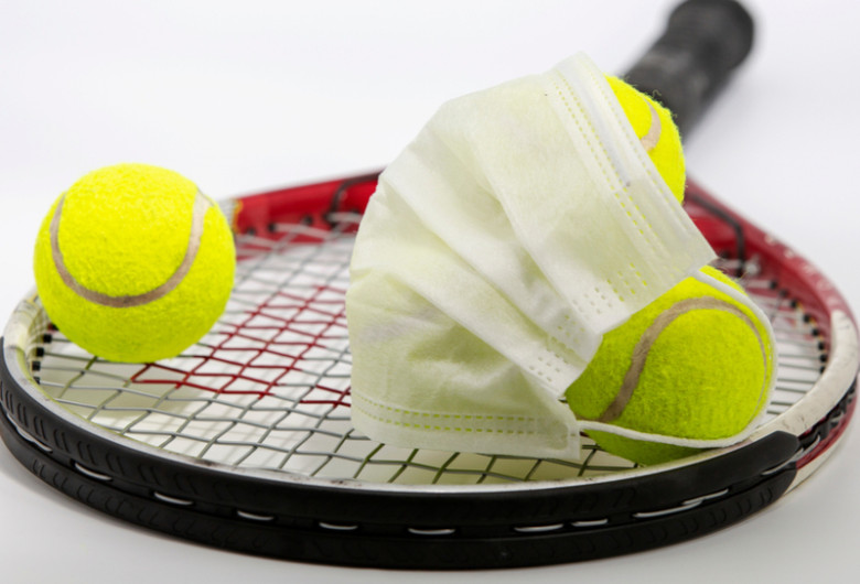 Tenis cu coronavirus, COVID-19, SARS-CoV-2