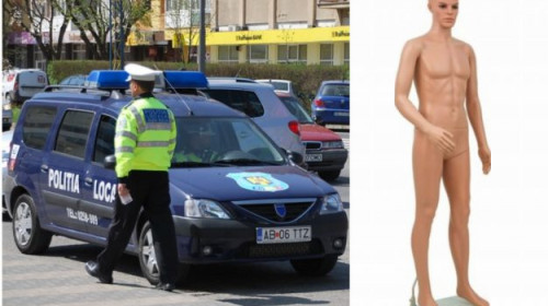Manechine pentru polițiștii locali din Alba Iulia