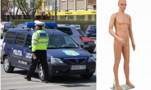 Manechine pentru polițiștii locali din Alba Iulia