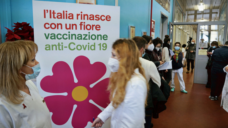 Vaccinare anti-coronavirus, COVID-19, SARS-CoV-2 în Italia, imunizare, ser, doze, Lombardia