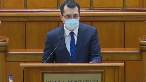 Vlad Voiculescu în Parlament