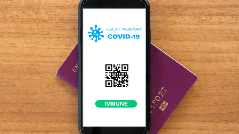 Certificat sau pașaport de vaccinare anti-COVID-19, coronavirus, SARS-CoV-2