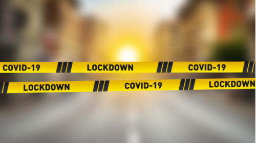 Lockdown, stare de urgență, carantină de coronavirus, COVID-19, SARS-CoV-2