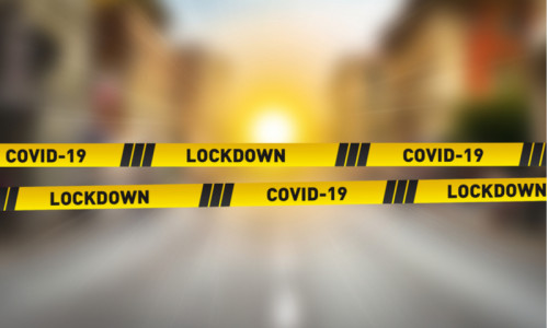 Lockdown, stare de urgență, carantină de coronavirus, COVID-19, SARS-CoV-2