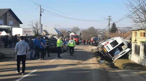 Accident rutier în Suceava
