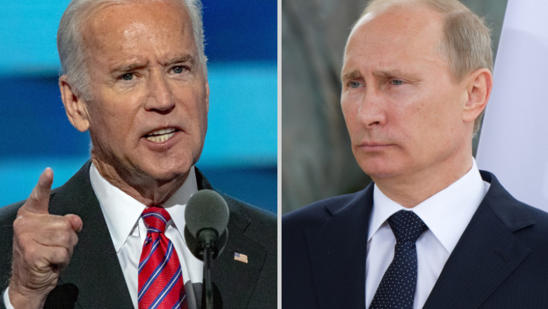 Tensiuni Joseph Joe Biden și Vladimir Putin