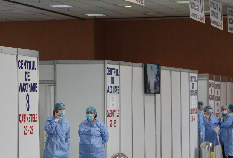 Centre de vaccinare anti-coronavirus, COVID-19, SARS-CoV-2 la Romexpo