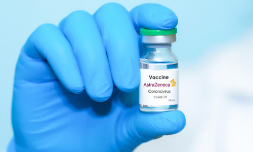 AstraZeneca vaccin, fiolă, doză, ser de COVID-19, coronavirus, imunizare