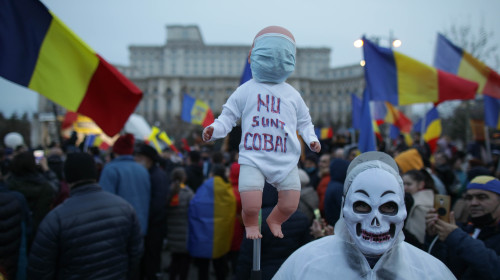 Proteste anti-vaccinare, anti-mască