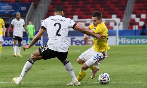 Naționala de tineret de fotbal, la Campionatul European, meci cu Germania