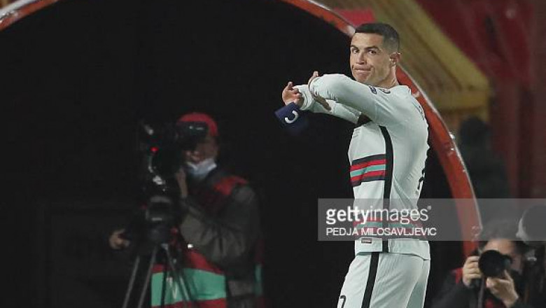 Banderola lui Ronaldo