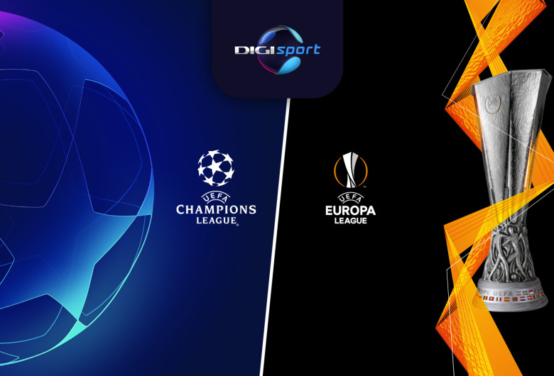 UCL si UEL la Digi Sport