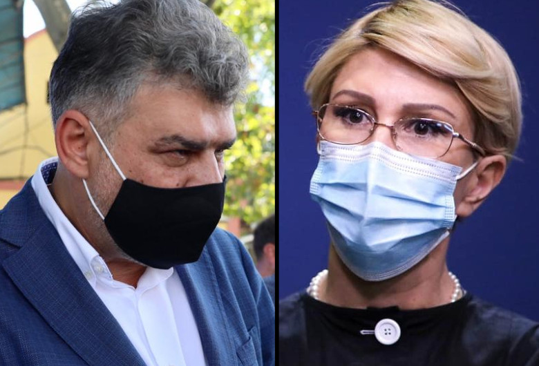 Marcel Ciolacu și Raluca Turcan