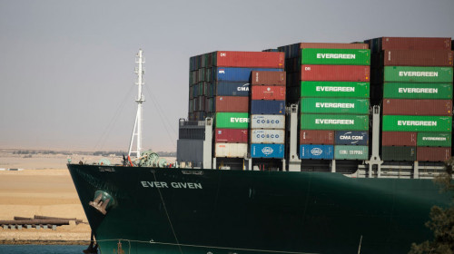 Container Ship 'Ever Given' Refloated, Unblocking Suez Canal