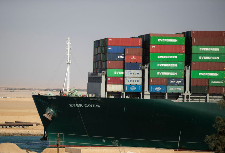 Container Ship 'Ever Given' Refloated, Unblocking Suez Canal