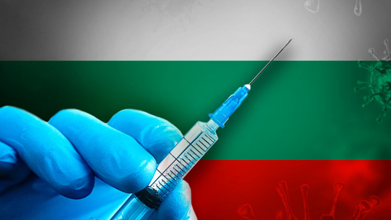 Vaccinare pentru imunizare anti-COVID-19 coronavirus în Bulgaria, seringă, ac, injecție, Sofia, doză, ser