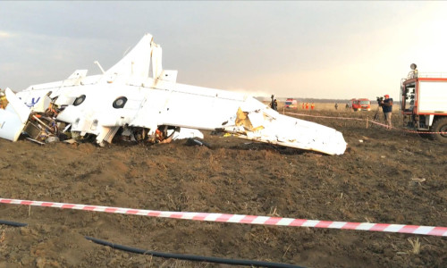 Avion MIG 21 Lancer prăbușit