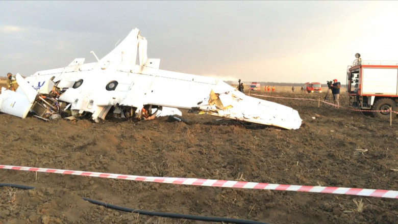 Avion MIG 21 Lancer prăbușit