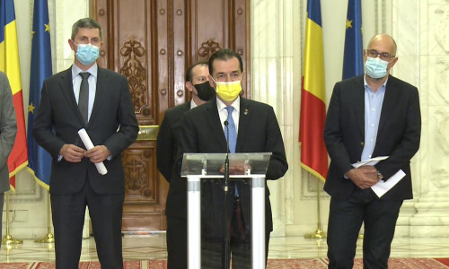 Coaliția de guvernare - Cîțu, Barna, Orban, Hunor