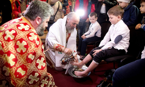 Spălarea picioarelor la Galați, Arhiepiscopul Dunării de Jos, ÎPS Casian