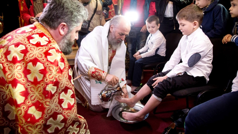 Spălarea picioarelor la Galați, Arhiepiscopul Dunării de Jos, ÎPS Casian
