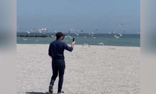 Florin Cîțu la mare