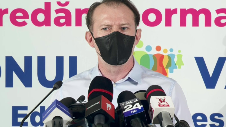 Florin Cîțu la maratonul de vaccinare