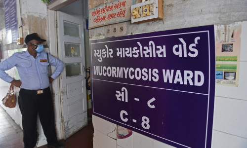 sectie mucormicoză spital india coronavirus covid