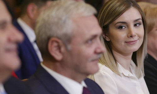 Irina Tănase cu Liviu Dragnea