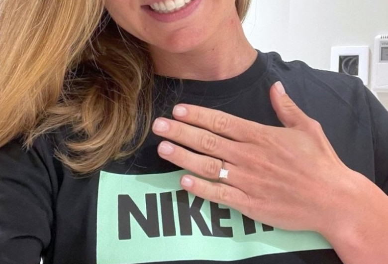 Simona Halep cu inel de logodnă