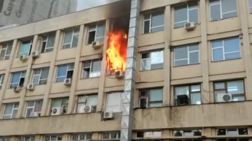 Incendiu la Spitalul „Sfânta Maria” din Iași
