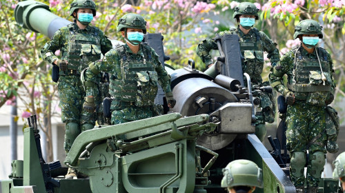 Soldați din Taiwan, trupe militare, război, conflict, blindate, armament, exerciții militare, China