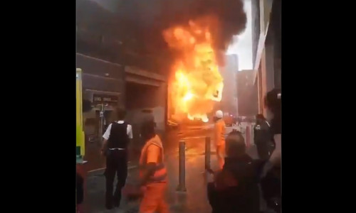 Explozie la metroul din Londra