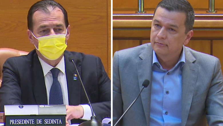 Ludovic Orban și Sorin Grindeanu