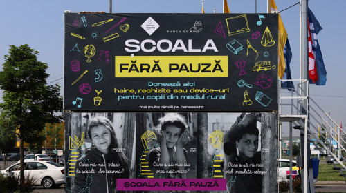 Centrul de donatii - Scoala fara Pauza -