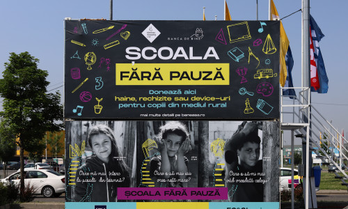 Centrul de donatii - Scoala fara Pauza -