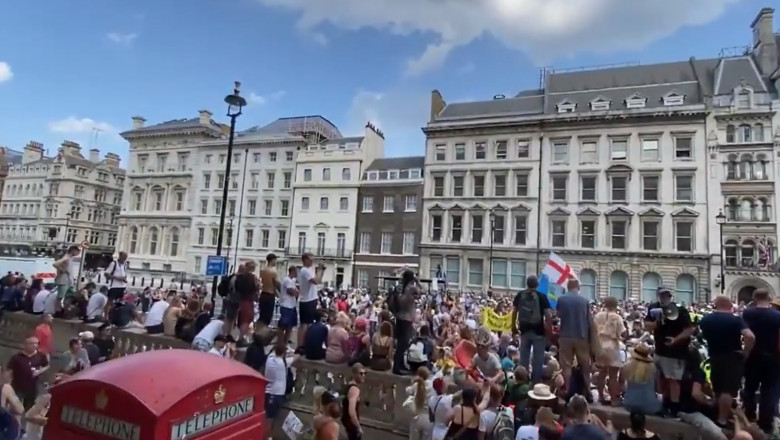 Proteste în Londra, Marea Britanie