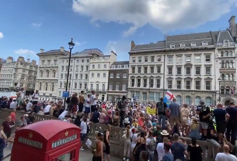 Proteste în Londra, Marea Britanie