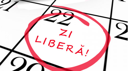 Zi liberă în calendar