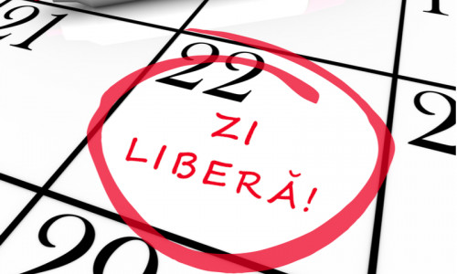 Zi liberă în calendar