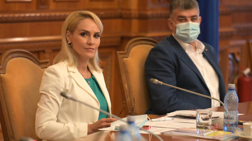 Gabriela Firea cu Marcel Ciolacu